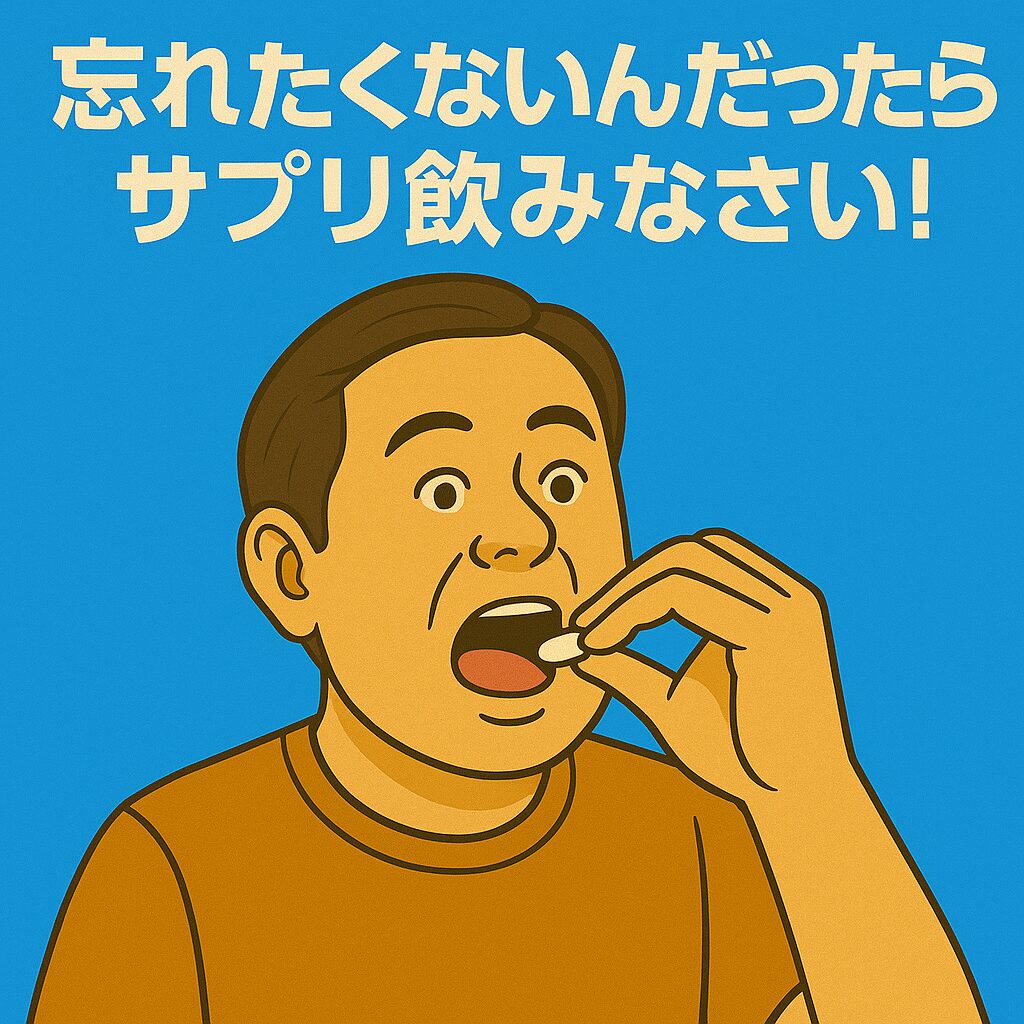40代・50代の記憶力がヤバい！】物忘れ・集中力低下をサプリで改善